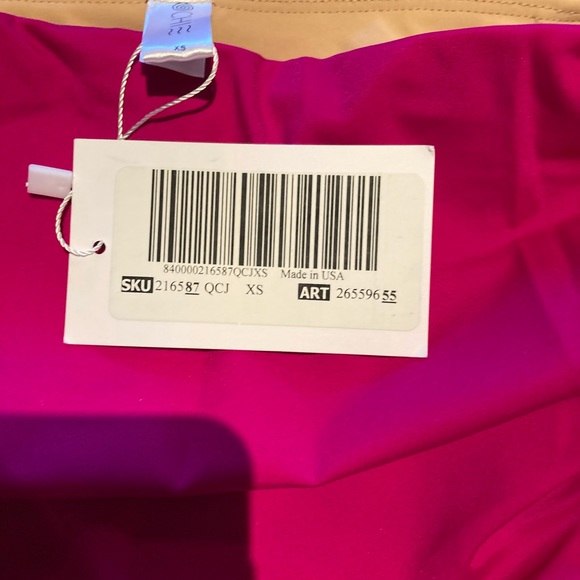 Ochie Naila Bikini Bottom Skirt Swim Pink XS - Picture 3 of 5